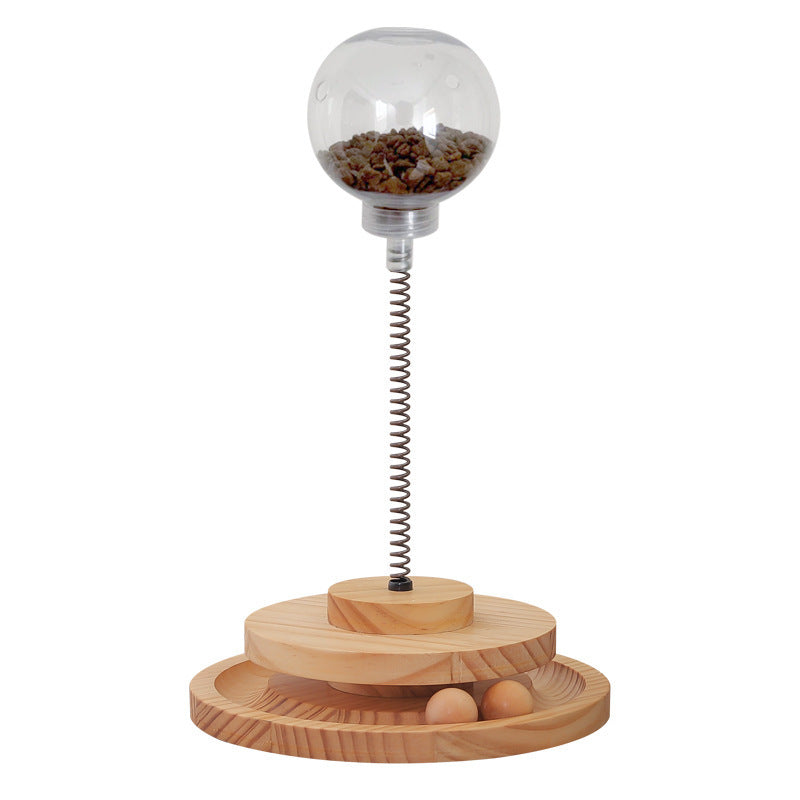 Interactive Cat Treat Dispenser – Fun, Engaging & Slow Feeder Toy!