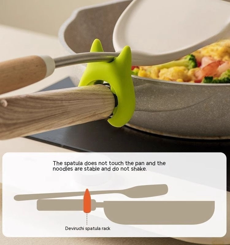 Silicone Spatula & Spoon Holder – No More Messy Counters!