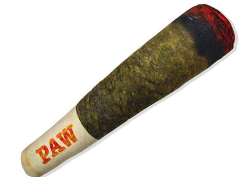Funny Plush Dog Toy – Fake Cigarette Prank for Pets!