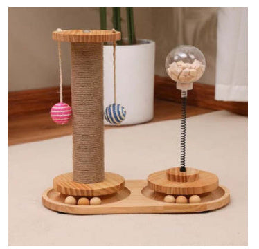 Interactive Cat Treat Dispenser – Fun, Engaging & Slow Feeder Toy!