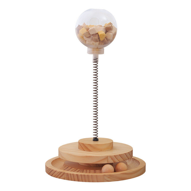 Interactive Cat Treat Dispenser – Fun, Engaging & Slow Feeder Toy!